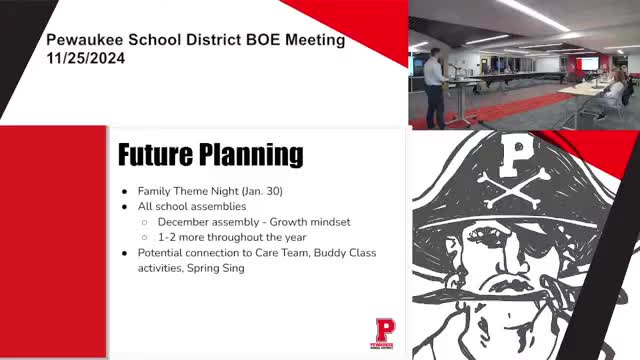 Pewaukee School Board Addresses Art Display Controversy and Behavior Reports
