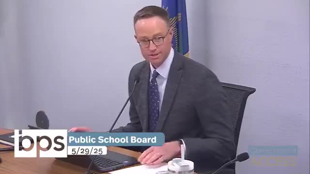 Director of student supports recommends OE‑10 "in compliance" after district reports gains in safety and behavior data
