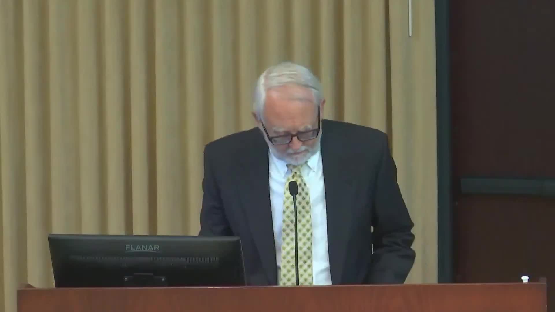 Resident asks Johnson County commissioners for records on past public safety sales‑tax measures