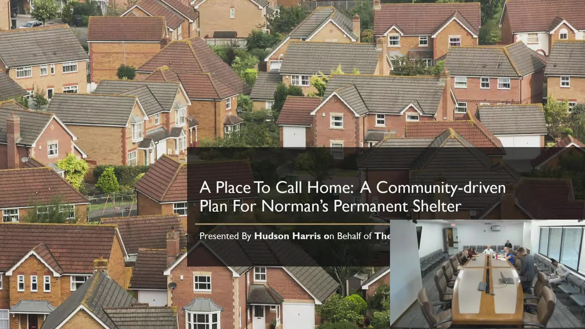 OU students present plan for a year‑round low‑barrier shelter in Norman, urge council task force and funding strategy