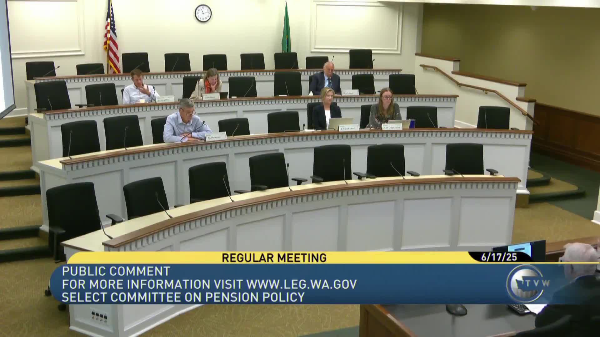 Retired Firefighters oppose Washington pension bills citing IRS violations and budget manipulation