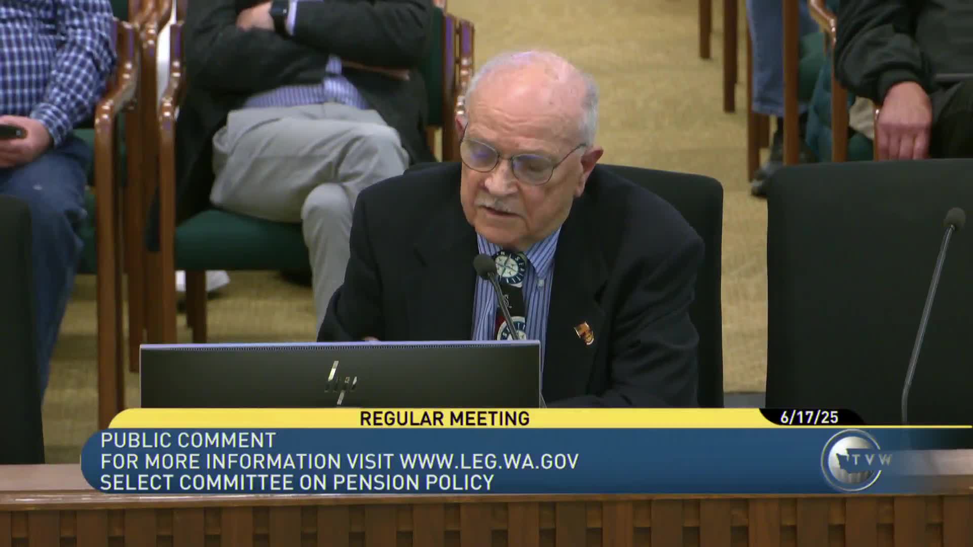 Public Testimony Highlights PERS 1 Retirees' Loss of Purchasing Power