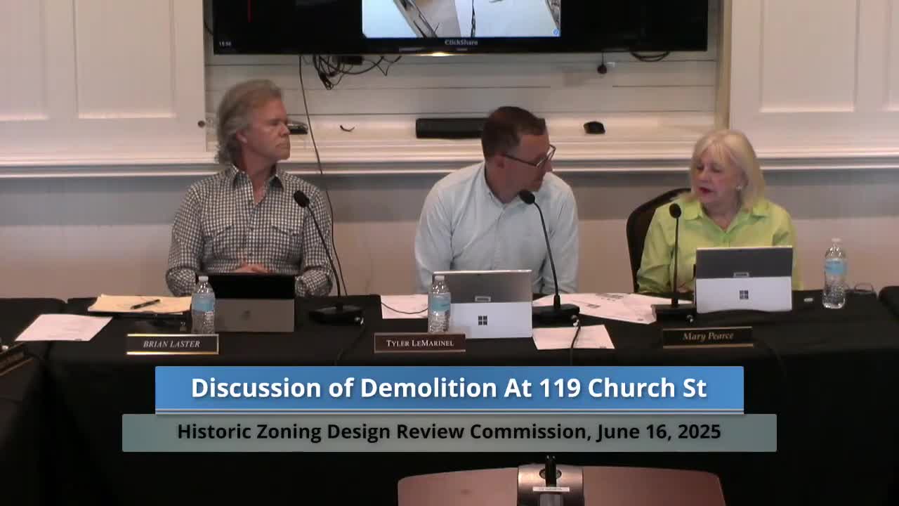 City board reviews historic status of dilapidated house on East Church Street