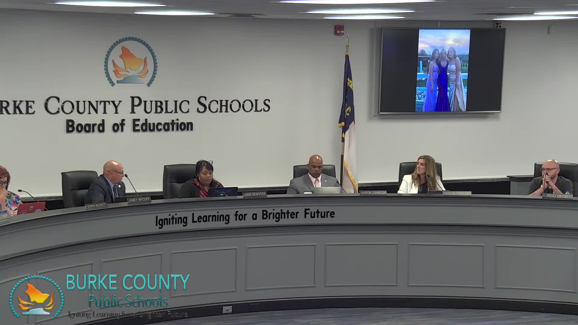 Burke County Board adopts resolution promoting balanced technology use in classrooms