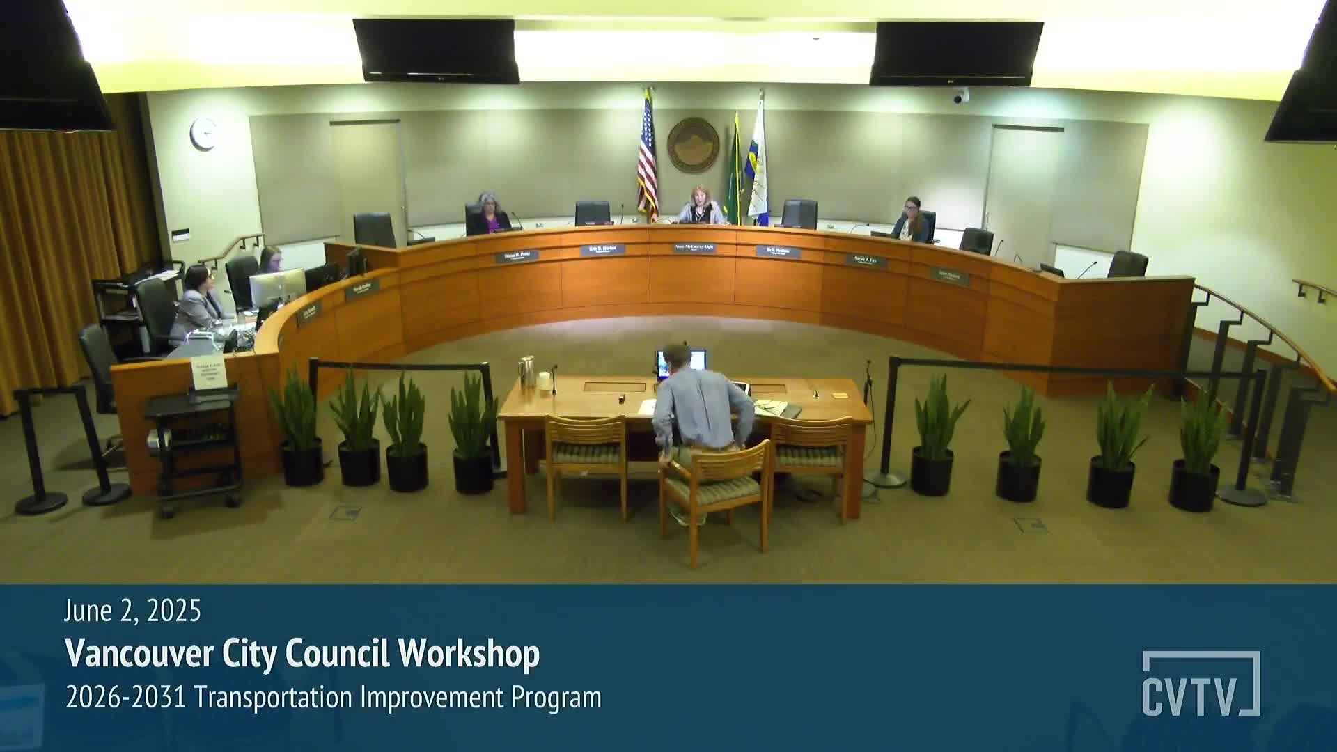 Vancouver staff outline 2026–2031 Transportation Improvement Program, set public hearing for June 16