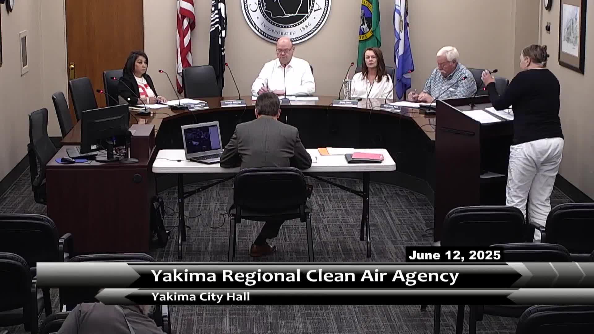 Public commenters accuse cluster dairies of groundwater pollution; ask board to discuss budget transparency