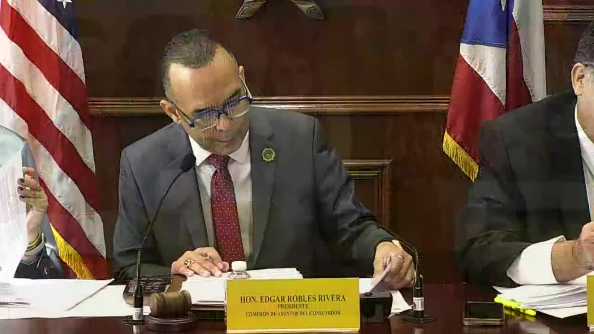 Javier Rua outlines Puerto Rico's solar energy transformation before legislative committee