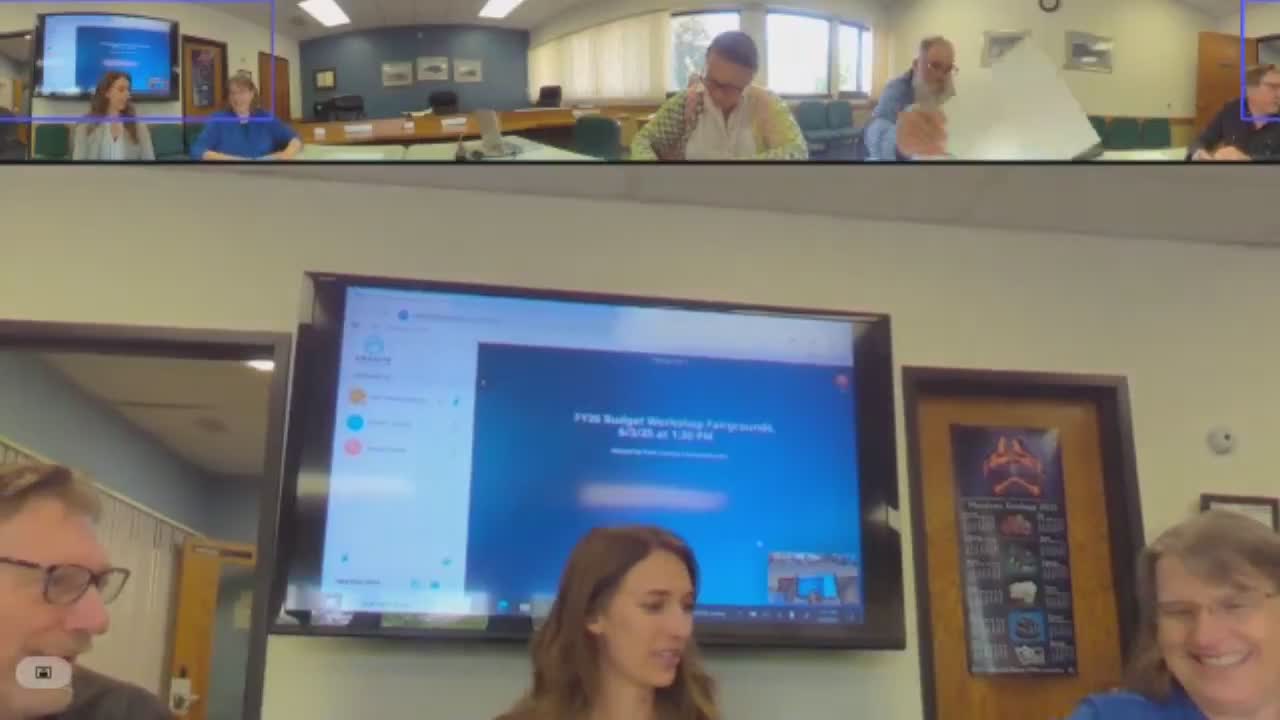 Park County hears FY26 fairgrounds and parks budget; septic tank, ADA work and PILT draw dominate discussion