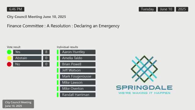 Votes at a glance: Springdale council approves demolition order, appointments, permits and multiple contracts