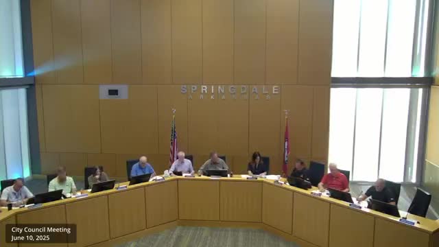 Springdale council overturns planning commission, approves gravel lot and chain‑link screening for Herc Rentals expansion