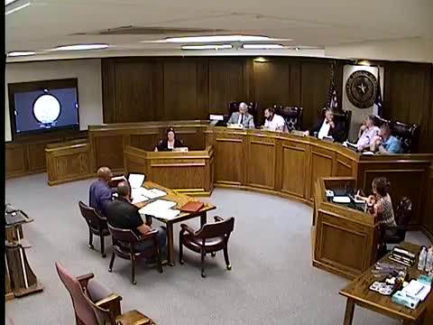 Director Moore presents Lubbock County's public works budget with $50K contract increase