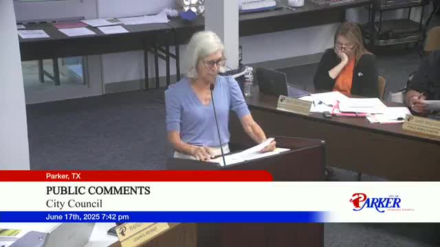 Parker City Council debates contentious noise ordinance during public comments