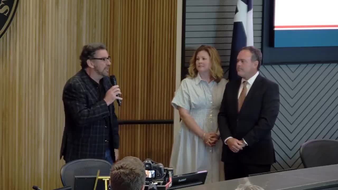 Bill Cox Sworn In as Mayor of McKinney, Texas
