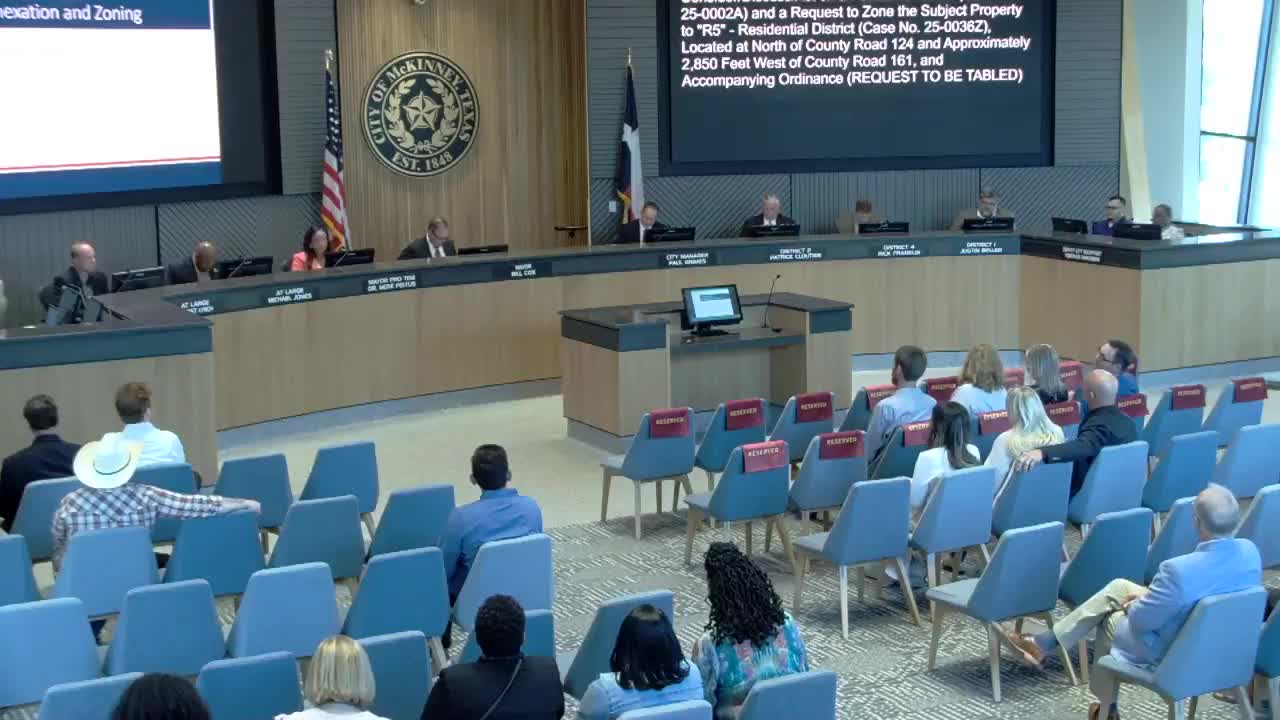 McKinney Council Discusses Increasing Homestead Exemption for Seniors and Disabled Residents