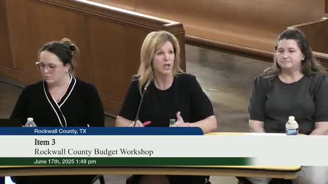 Rockwall County Clerk seeks return of property fraud alert program and personnel raises