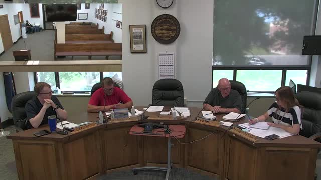 Commissioners discuss clerk's office building plan, basement cleanup and grounds maintenance