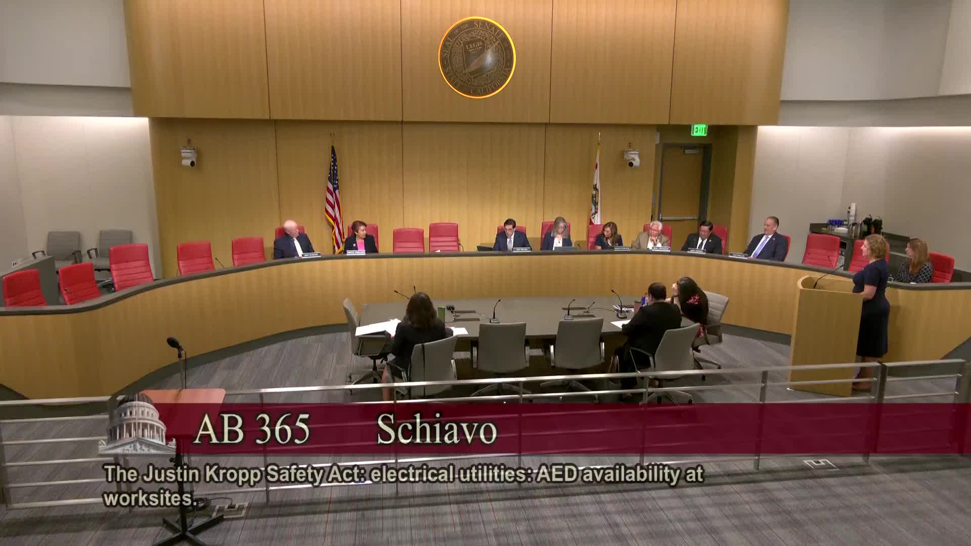 Committee approves amendments for AED requirements on high-voltage work sites