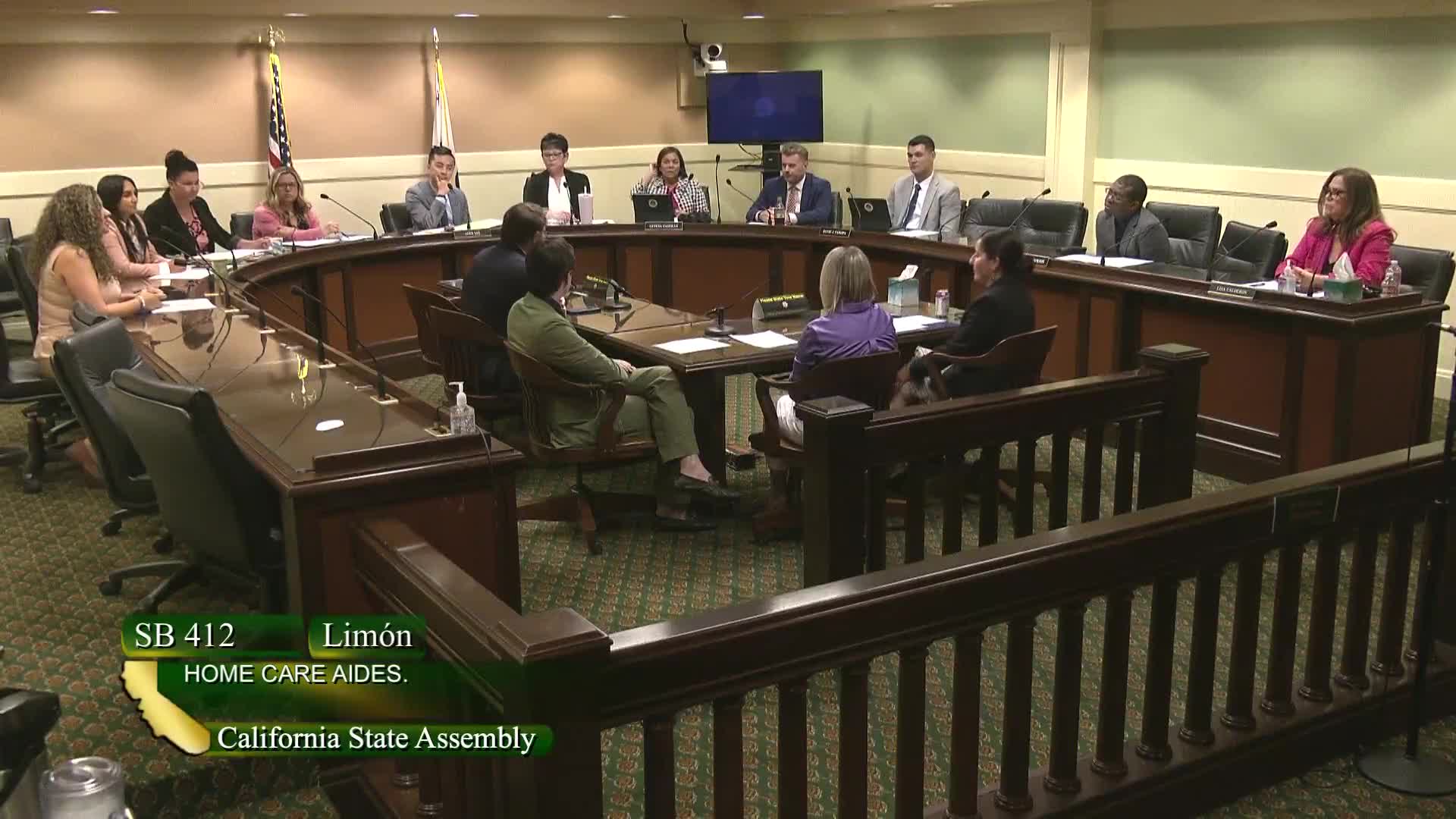 California supports SB 412 to mandate dementia training for home care aides