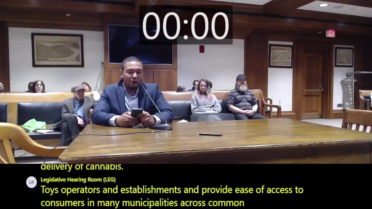 Testimony urges support for cannabis delivery bills H 145 and S 89 amid industry concerns