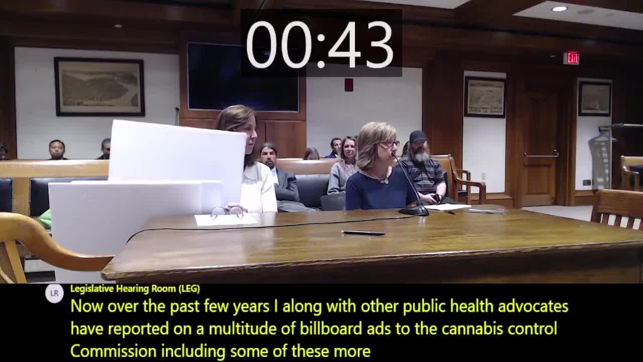 Massachusetts lawmakers discuss cannabis billboard regulations and youth exposure risks