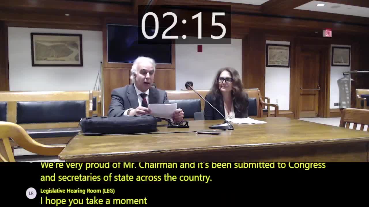 Sandra Capo advocates for S 536 to improve handling of spoiled ballots