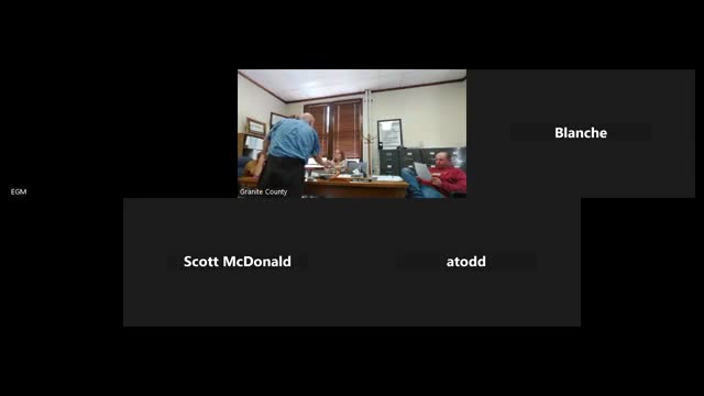 Commission discusses eliminating solid-waste project-manager line item to save $26,000, asks for follow-up