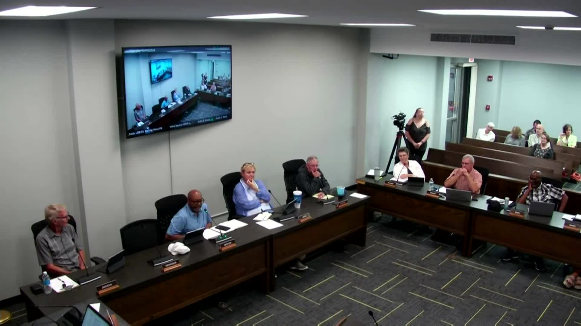 County Board members debate nursing home management and public input on decisions