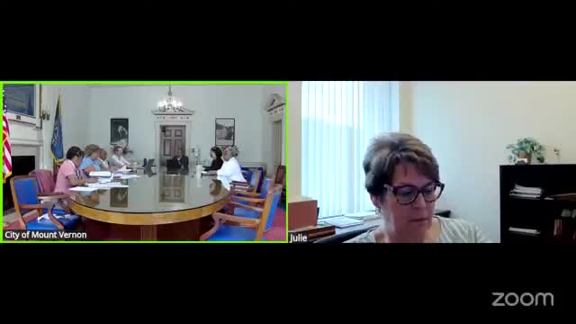 Mount Vernon IDA discusses Urbanomics proposal; members raise conflict and scope questions, no final approval recorded