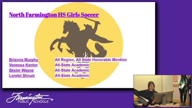 North Farmington Teams Celebrate Successful Tennis and Track Seasons