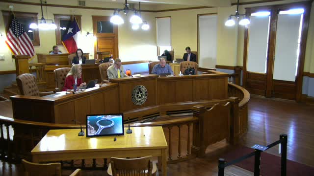 Commissioners approve road district items during court meeting