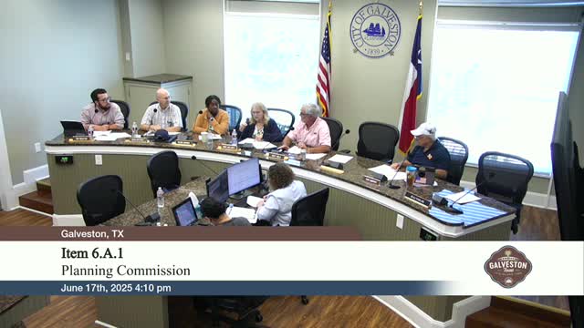 Galveston Planning Commission approves home exemption for Gulf Drive property