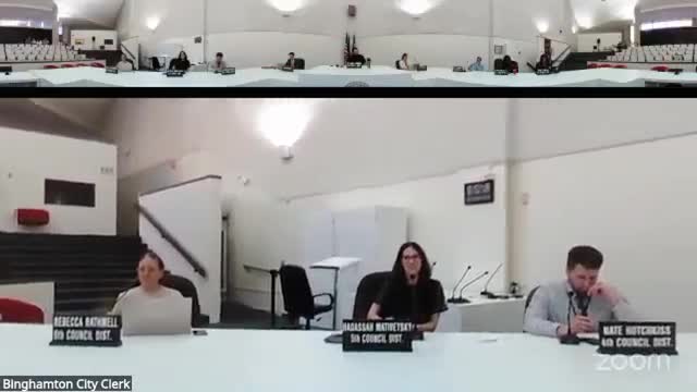 Binghamton City Council plans neighborhood cleanups and discusses crime concerns