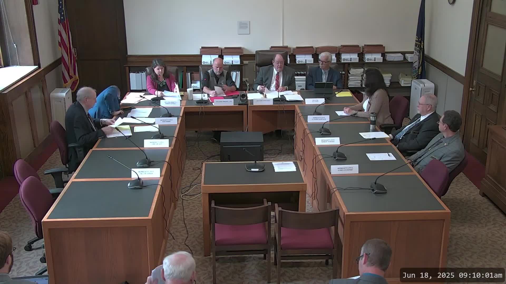 Senate Reviews Bill Sections on Electoral Processing and Voter Registration Changes
