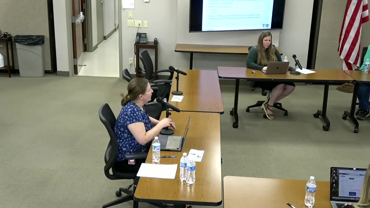 Board reviews 10‑year facilities plan; members press for planned pavement/seal‑coating strategy