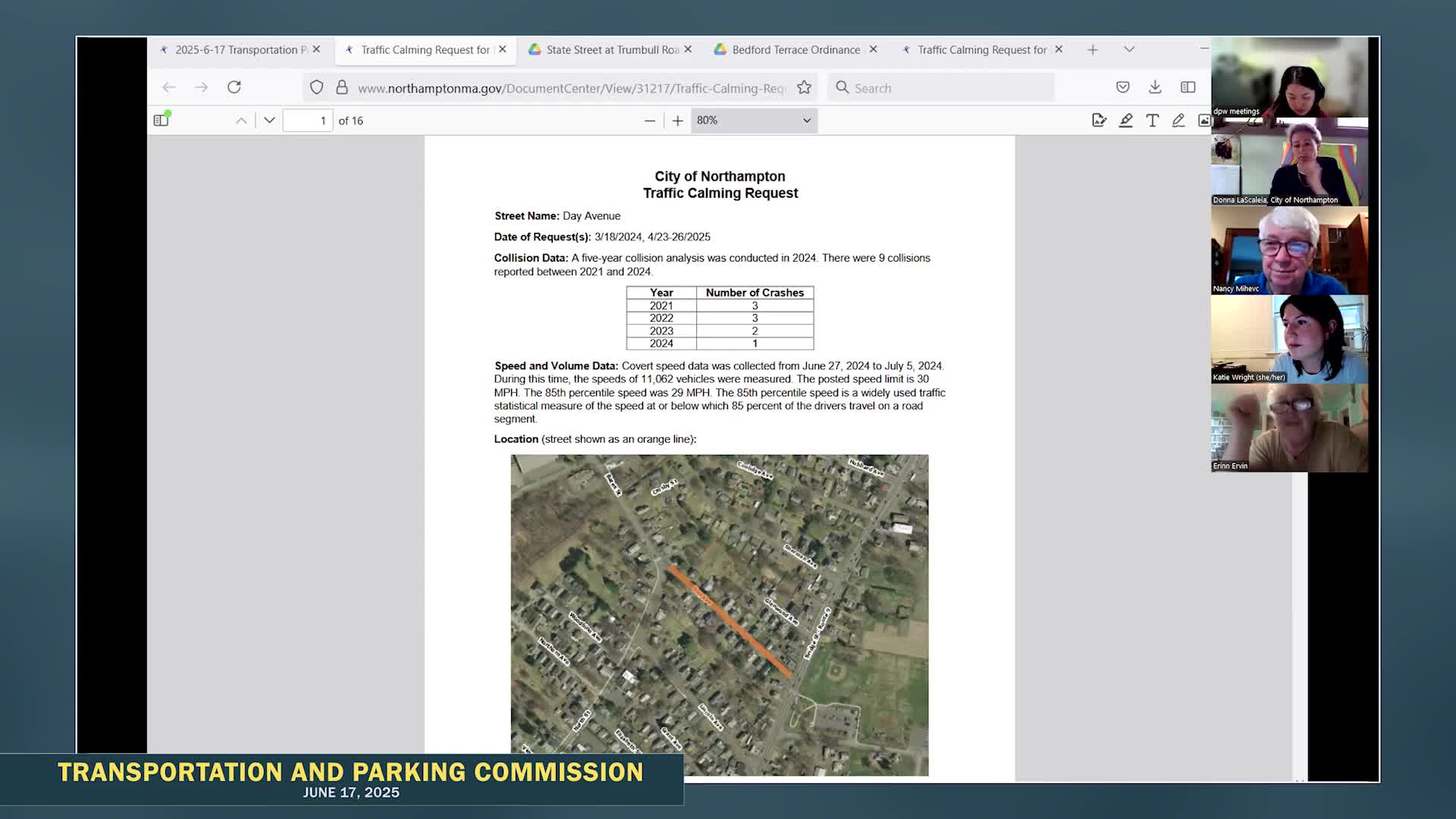 Traffic Commission considers solutions for Day Avenue congestion and safety concerns