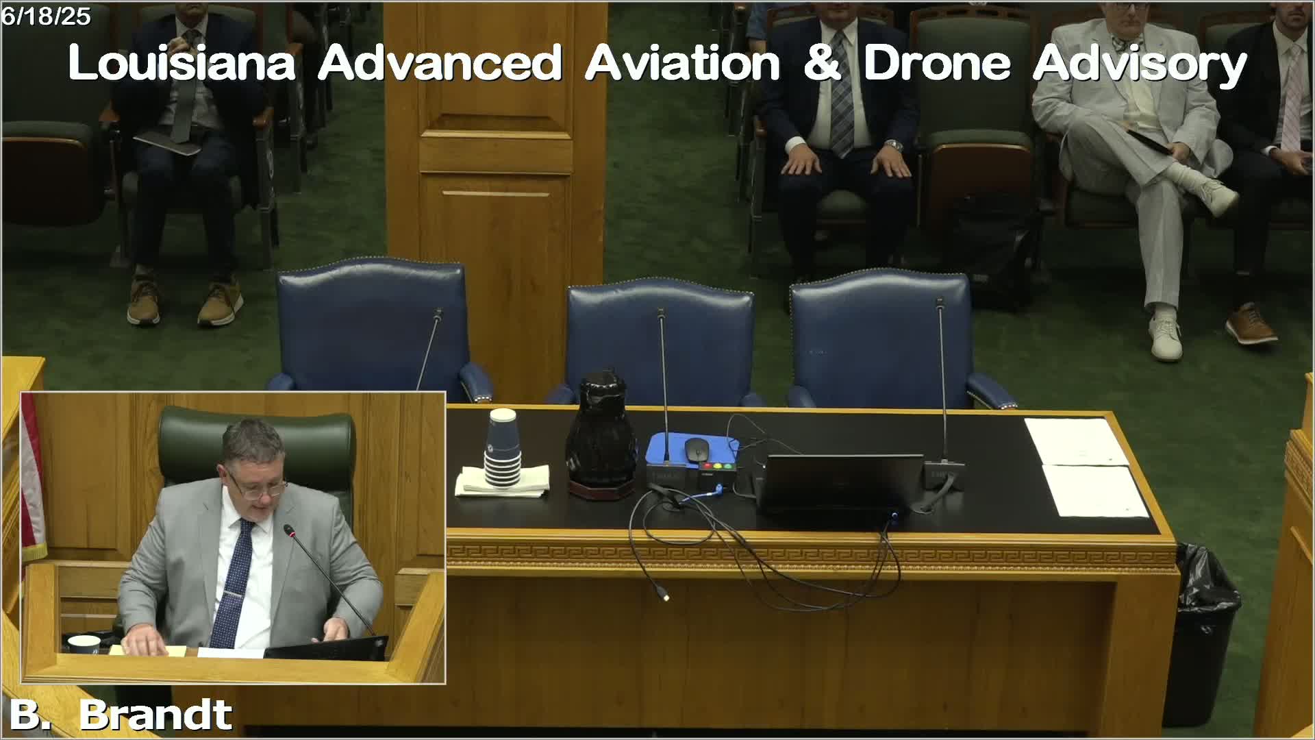 Louisiana Drone Committee Welcomes Jason Ball and Approves New Safety Legislation