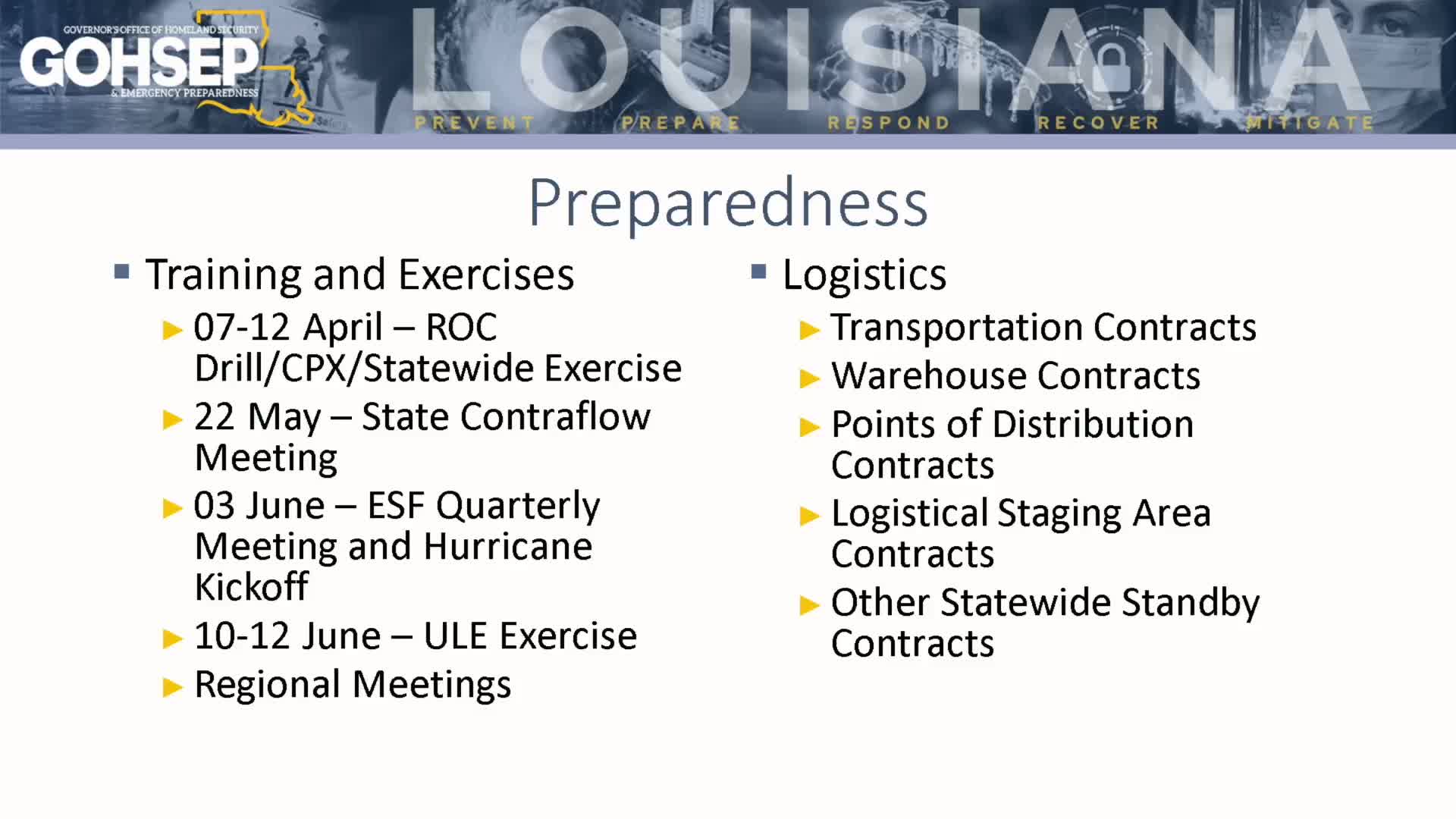 Board acknowledges storm response efforts following hurricane Ida
