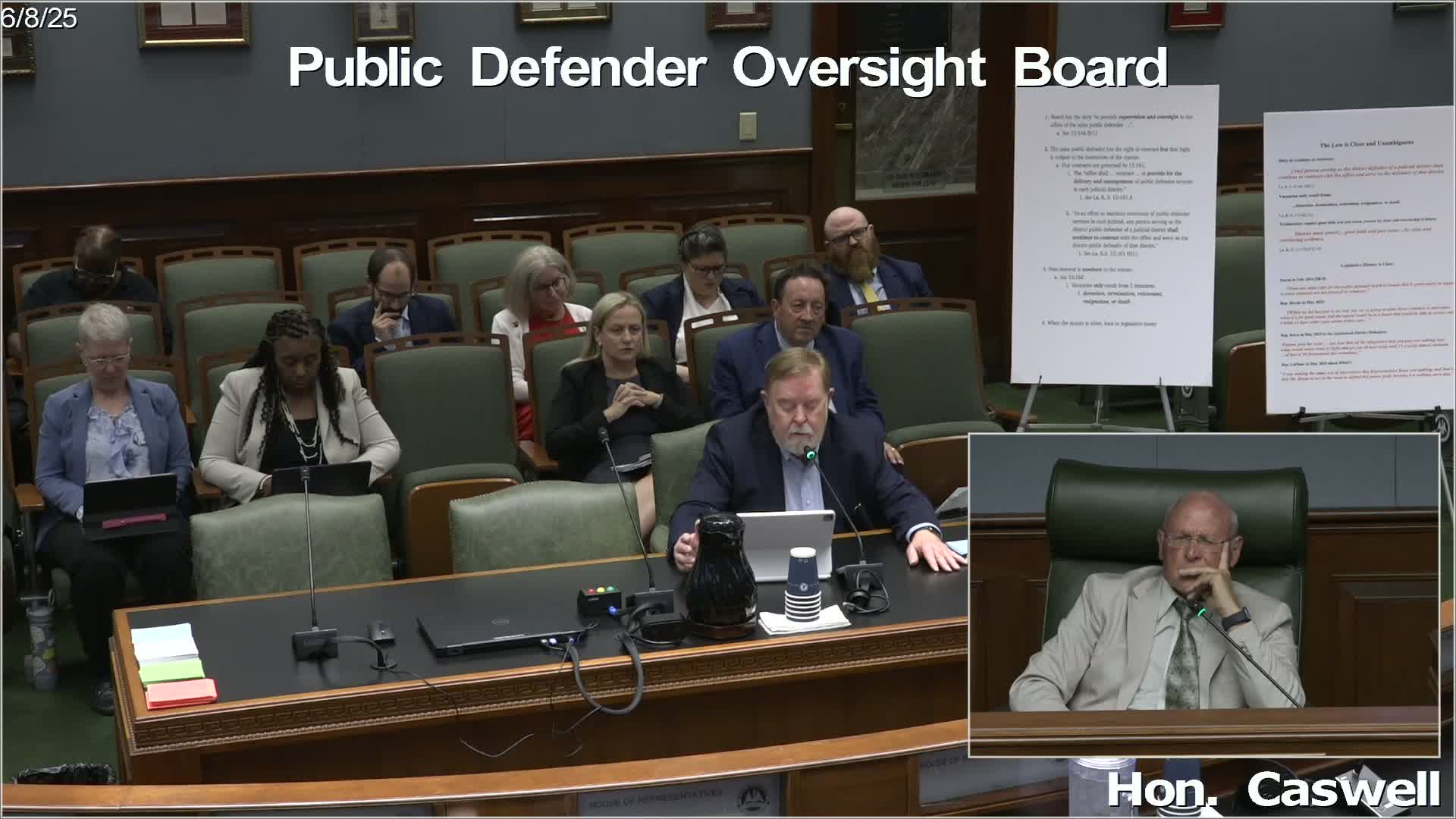 Bacalow advocates for legal protection against discrimination in defense contracts