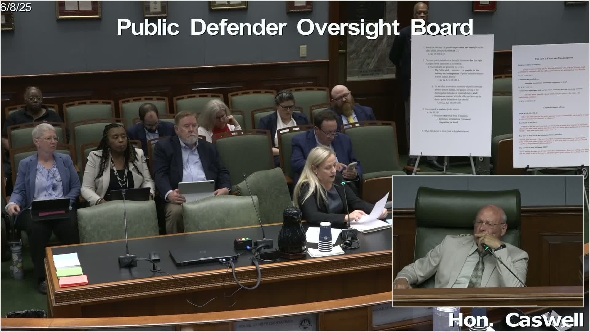 Louisiana legislators defer bills undermining public defender authority