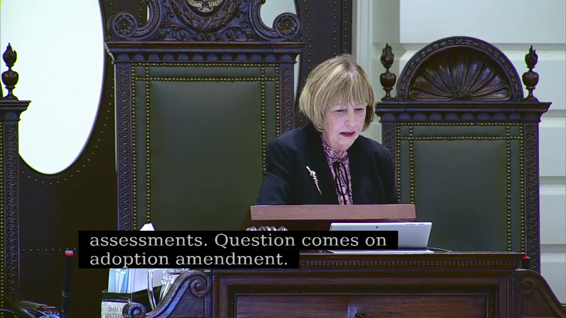 Senator Rodricks secures adoption of Amendment 13 in fiscal budget discussions