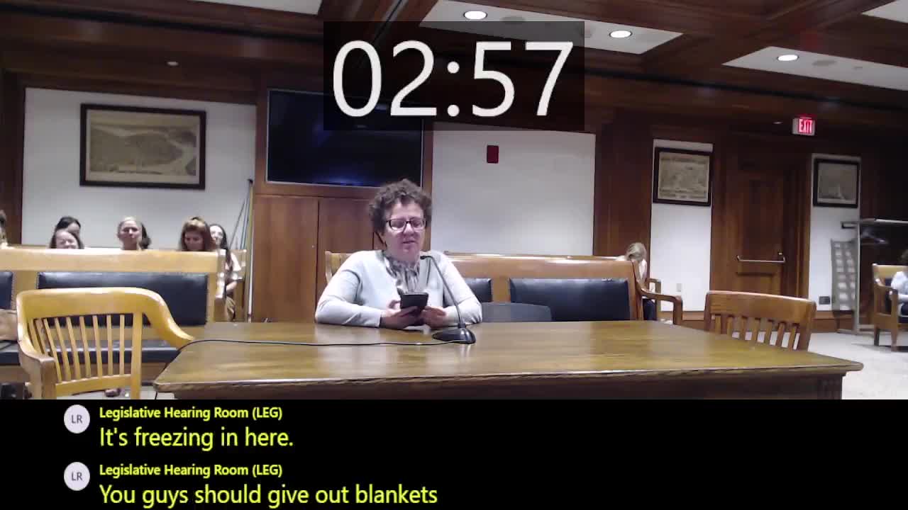 Andrea Moraskin advocates for HB 2090 protecting remote workers in Massachusetts