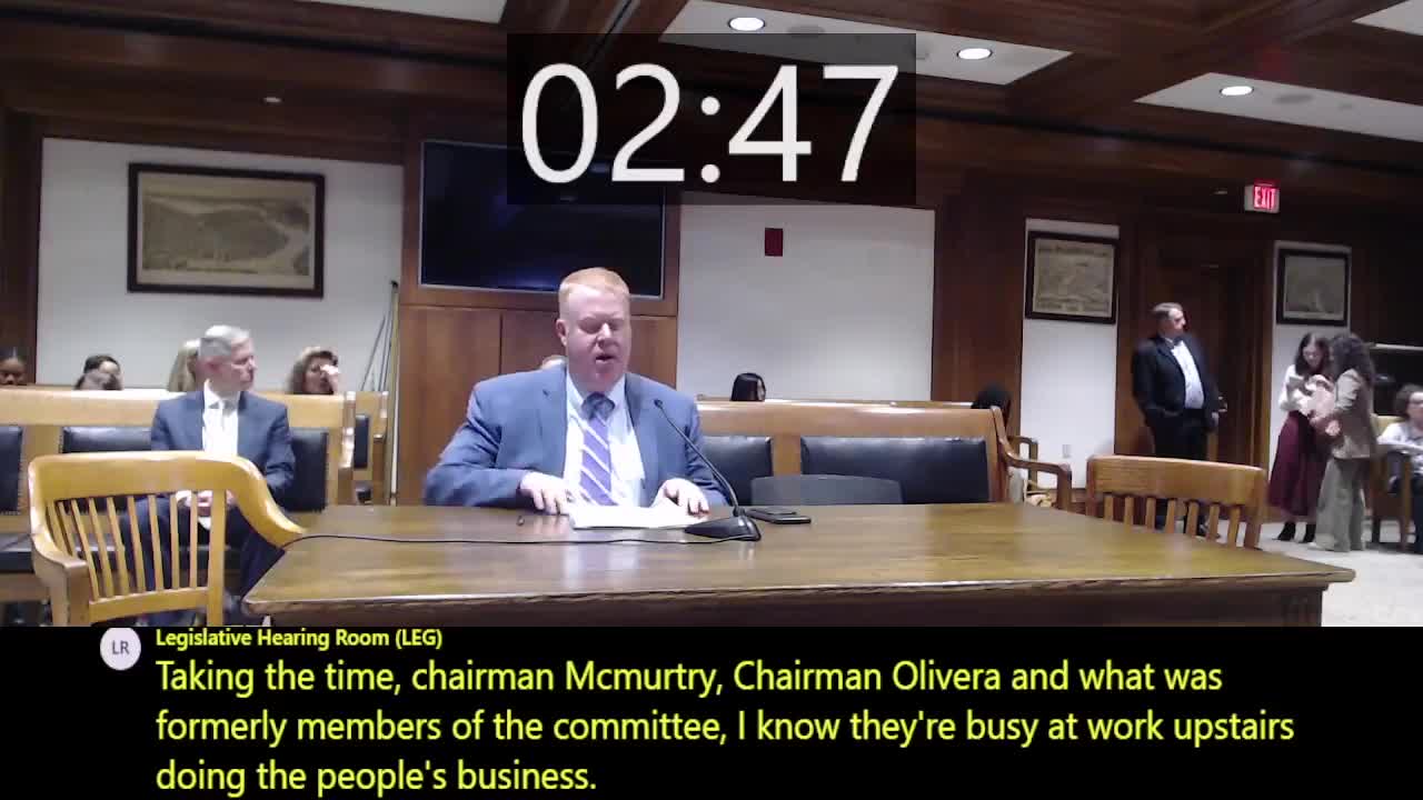Jim Welch advocates for safety legislation at Massachusetts construction hearing