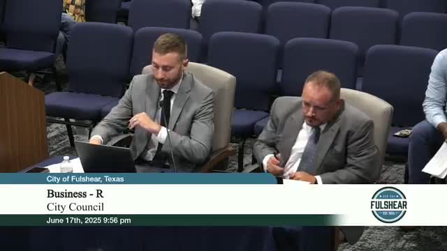 Fulshear City Council approves lease agreements for communications towers and wastewater facility expansion