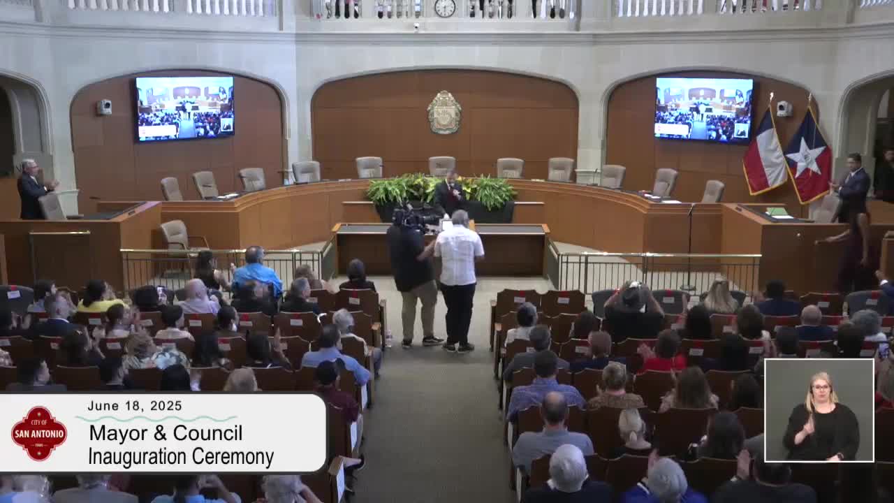 Mayor Gina Ortiz Jones inaugurated with support from San Antonio City Council members