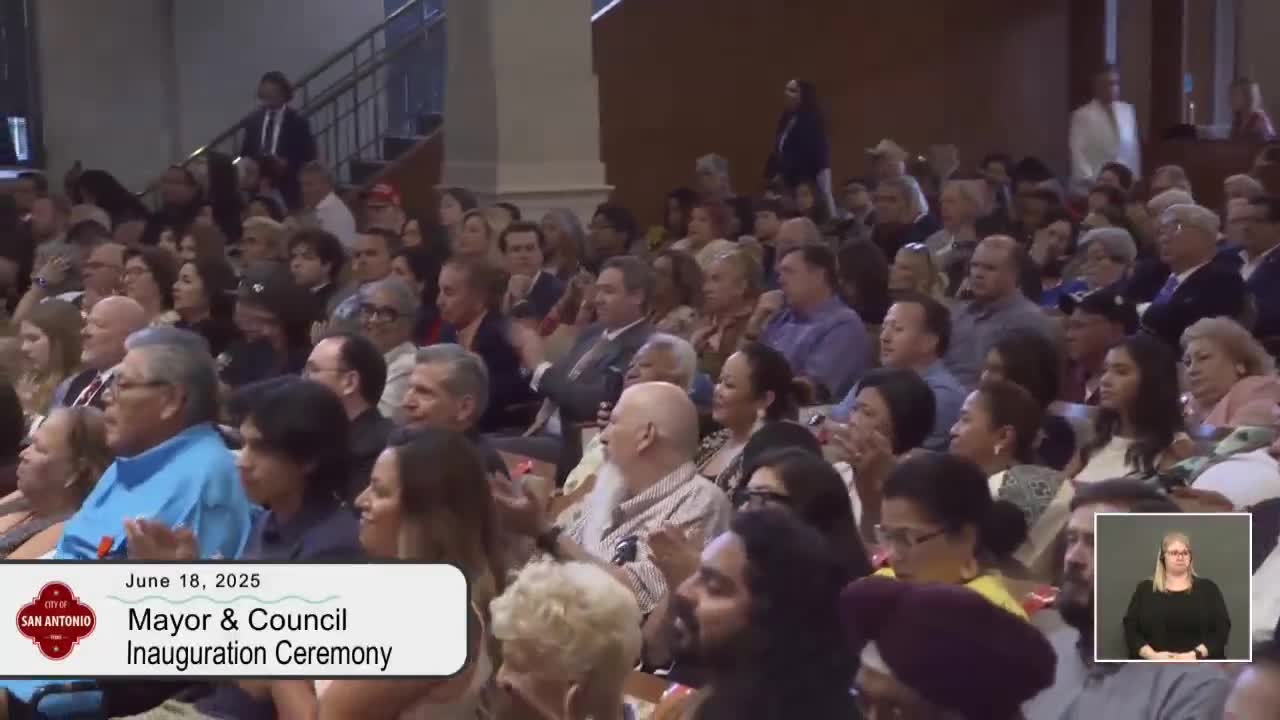 San Antonio's poet laureate Eduardo Vega celebrates city's spirit at city council event