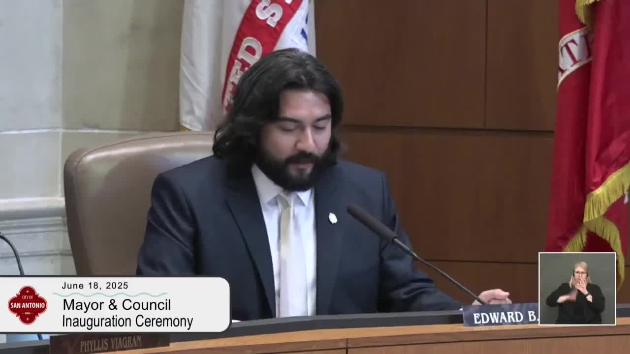 Nailey Garza expresses gratitude to supporters in District 4 speech