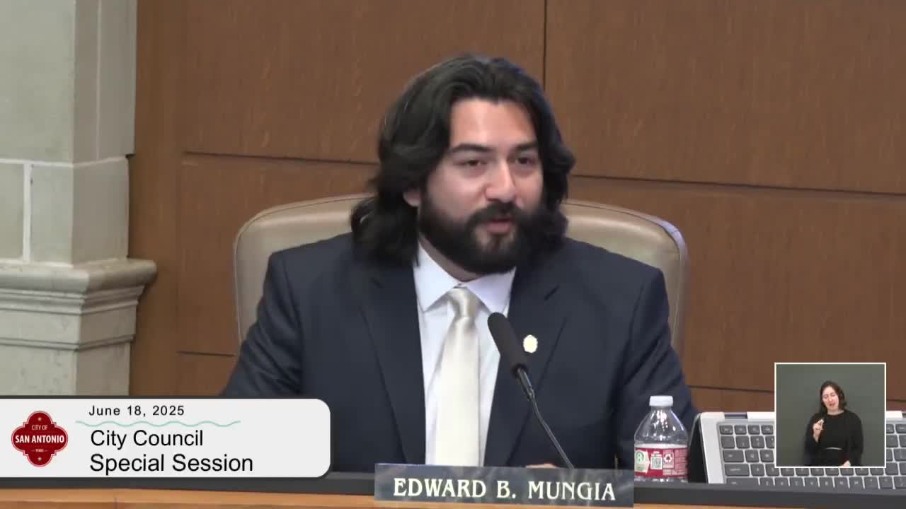 Speaker praises Mayor Nuremberg's support during challenging council votes