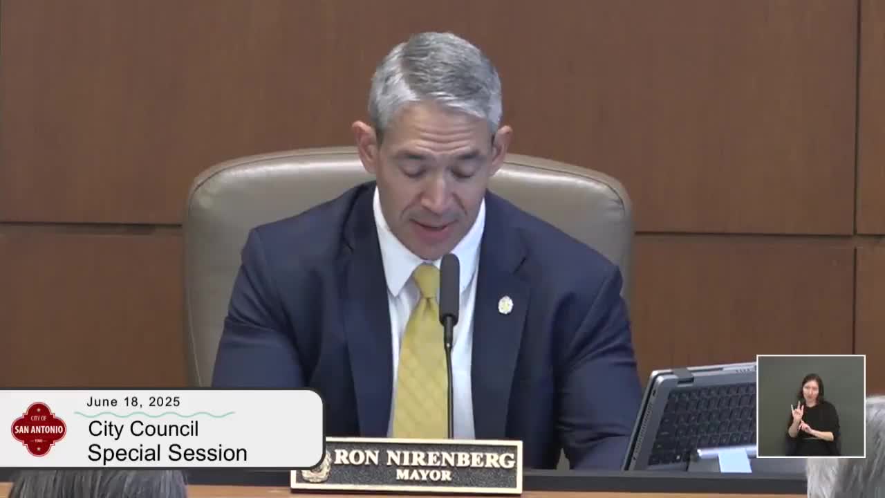 San Antonio reviews 2025 election results and elects new city council members
