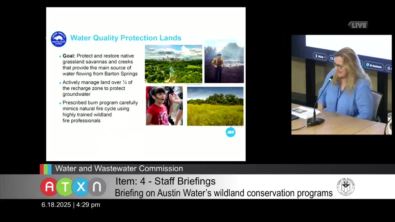 City implements water quality program to protect 100000 acres of oak savanna
