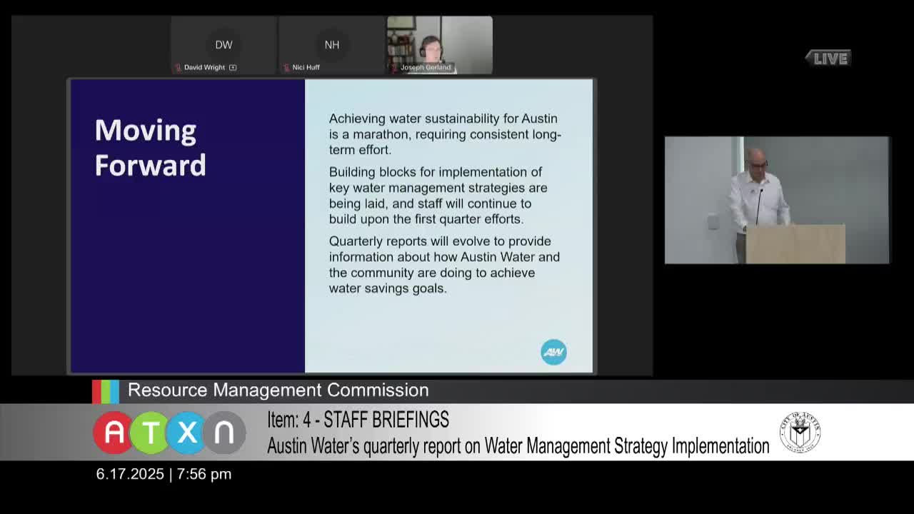 Austin Water officials discuss lead pipes and PFAS testing at commissioner meeting